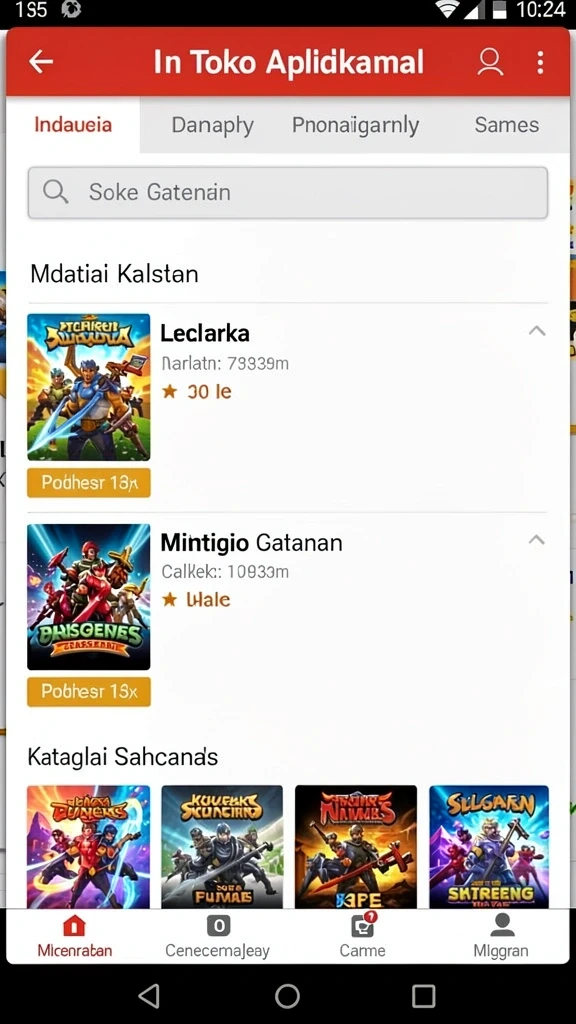 rakyatjp - Screenshot menampilkan karakter utama dalam aksi.