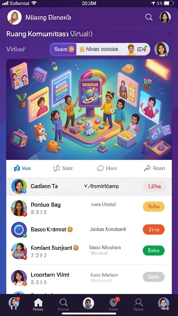 senior4d - Tampilan antarmuka yang menarik dan mudah dinavigasi.